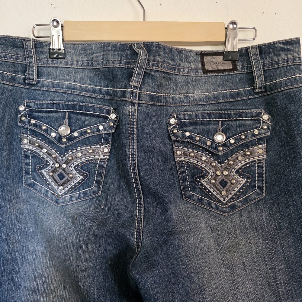 Earl Jeans Women's Deep Indigo Boot Cut